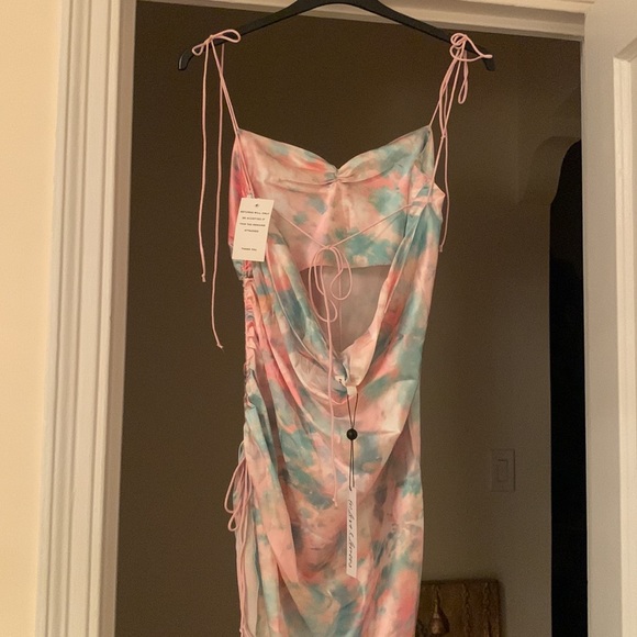 For Love & Lemons Call Me tie dye cinch dress - medium (NEW!!) - Picture 10 of 15